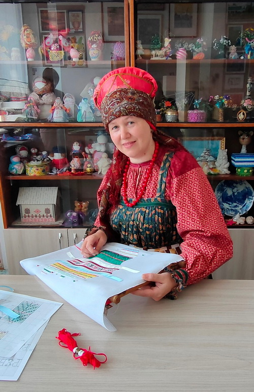 Ребрихинский район принял участие в акции «Вышитая карта Алтайского края».