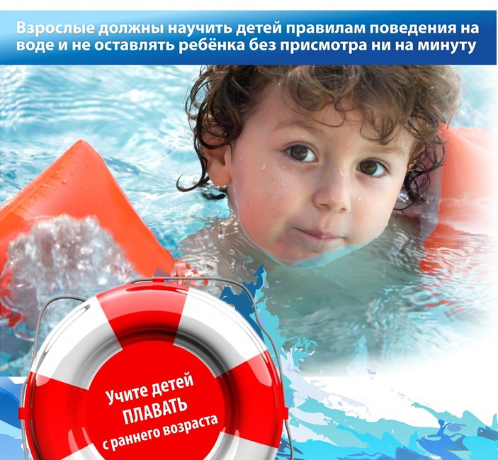 Памятка о соблюдении правил безопасности на водных объектах в летний период.