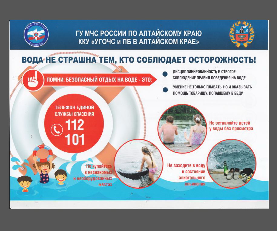 Вода не страшна тем, кто соблюдает осторожность!.